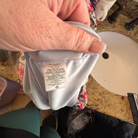 Wallflower Floral Milkmaid Cottagecore Mini Dress NWT Women’s Size XL Roses - Picture 5 of 15